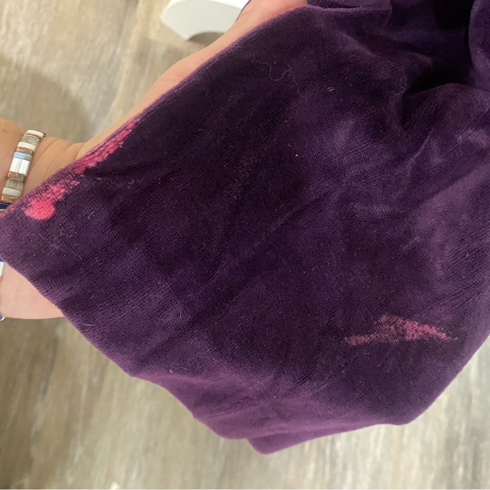 Dior Deep Purple Robe with White Label - Picture 7 of 7